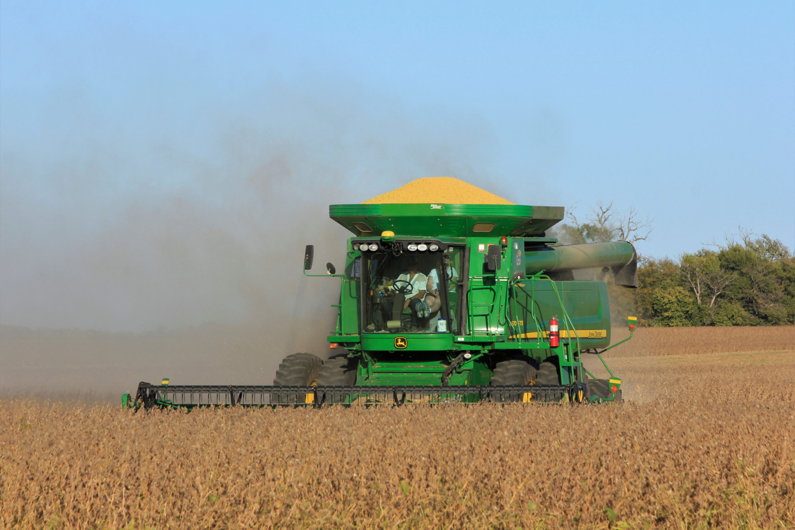 Tuning the John Deere 9870 harvester